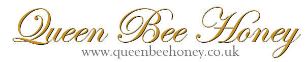 Queen Bee Honey Text Image